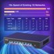thumbnail image 4 of Conmutador Ethernet YuanLey 8 puertos 10 Gbps RJ45 (rackmount), 4 of 7