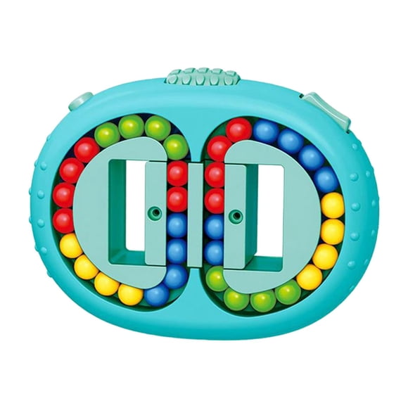 Creative Magic Bean Cubes Toys Rompecabezas 3D Para Niños Adultos Descompresión Azul