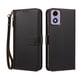 thumbnail image 1 of Funda Tipo Billetera para Motorola Moto E14 4G con Soporte y Bolsillo con Cierre Negro, 1 of 1