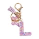 thumbnail image 5 of Llavero De Resina Adornos Niñas Mujeres Regalos Alfabeto Inglés Llavero Llavero L, 5 of 5