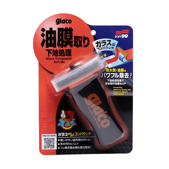 Limpiador de vidrios SOFT99 Glaco Glaco Glaco, rollo de 100 ml