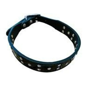 Genérico - Collar Para Perros O Gatos Brillo Negro S