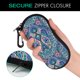 thumbnail image 5 of Estuche ligero de neopreno para gafas MoKo con cremallera y clip, 5 of 7