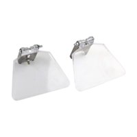 Ioensy - 2 Piezas De Protector De Ojos Acrílico Estable Para Amoladora Angular Para Tipo 200 Y Tipo 250