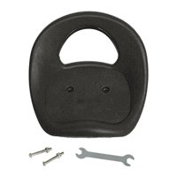 Magideal - Asiento De Para Niños, Sillín De Para Niños, Asiento De Carrito Simple, Sillín, Asiento De Go Kart, Sillín Con Respaldo Para Bicicle Negro