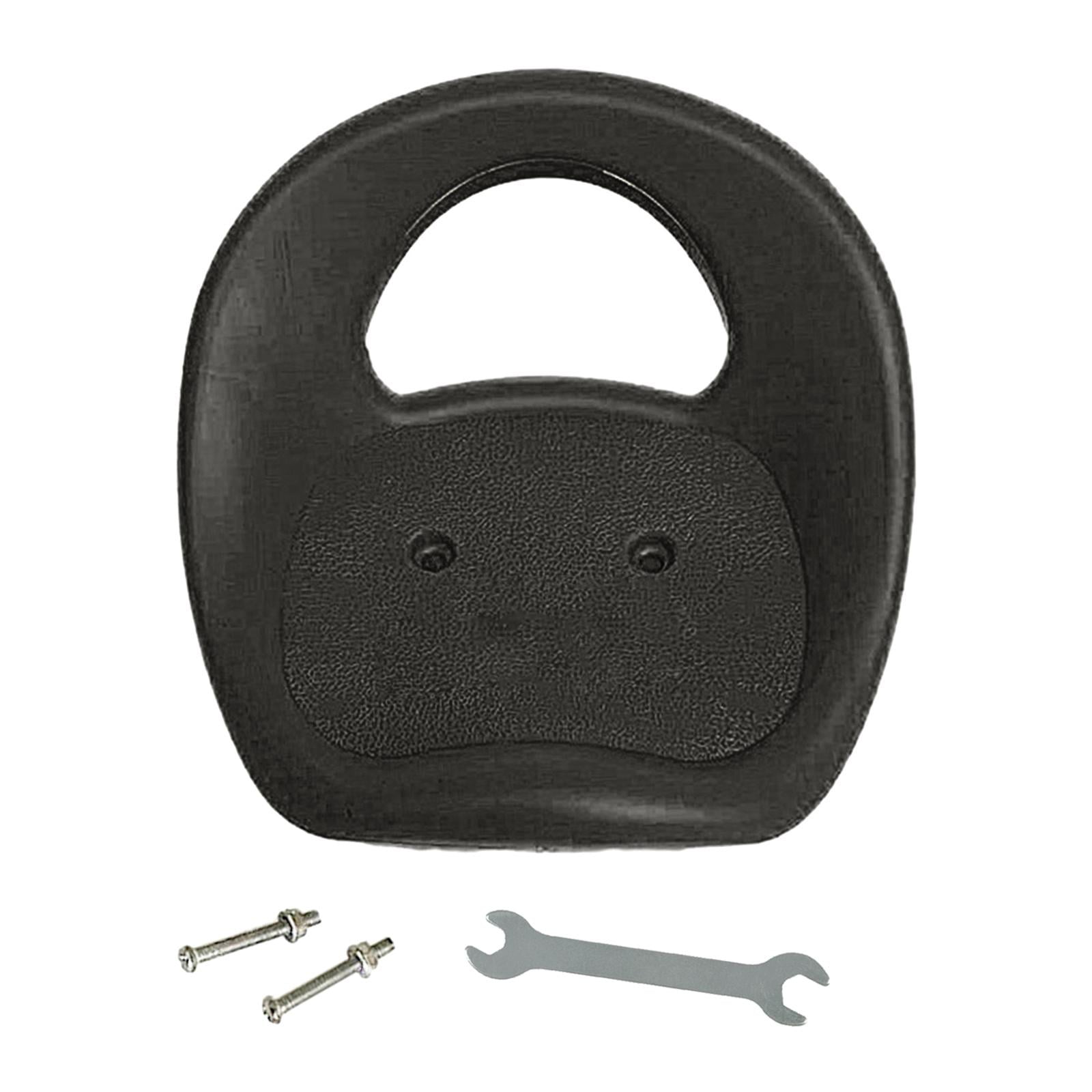 Magideal - Asiento De Para Niños, Sillín De Para Niños, Asiento De Carrito Simple, Sillín, Asiento De Go Kart, Sillín Con Respaldo Para Bicicle Negro