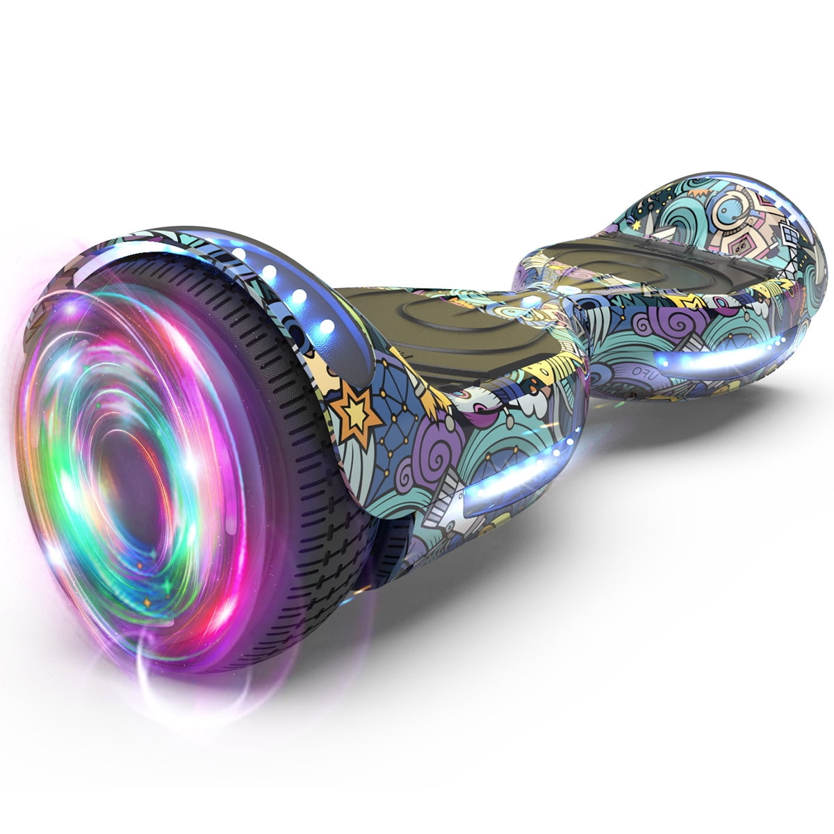 Hoverstar - Hoverboard Skate Eléctrico Con Altavoz Inalámbrico Y Luces Led Adecuado Para Niños, Niñas Y Niños Para Uso En Interiores Y Exteriores
