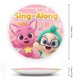 thumbnail image 2 of Plato Decorativo de Porcelana Pinkfong 15 cm (6"), 2 of 6