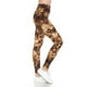 thumbnail image 4 of Saronite Leggings de Yoga de Punto Elástico Suave con Estampado de Mantequilla, Talla Única (para Mujer), 4 of 4