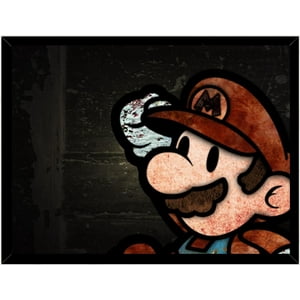 Genérico - Cuadro Decorativo Mario Bros 2 Medidas 30X40 Cm