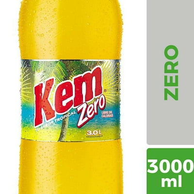Bebida Piña Zero Botella 3 L Kem