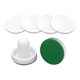 thumbnail image 2 of 2 Piezas De Empujadores De Hockey De Aire De Plástico Y 4 Piezas De Repuesto De Discos Para Mesas De Juego, Color Blanco, 2 of 5