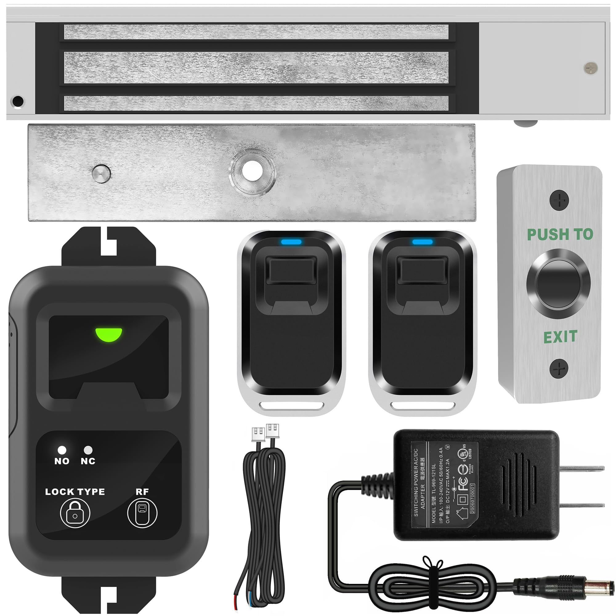 Cerradura De Puerta Magnética Eléctrica Con Control De Acceso 280 Kg Uhppote