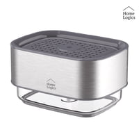 Dispensador Lavalozas Acero Inoxidable Con Contenedor 520Ml Home Logics 1 Un