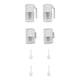 thumbnail image 4 of Casas De Muñecas Frascos De Botellas De Condimentos Para Juego De Cocina Juego De Cocina Blanco, 4 of 5