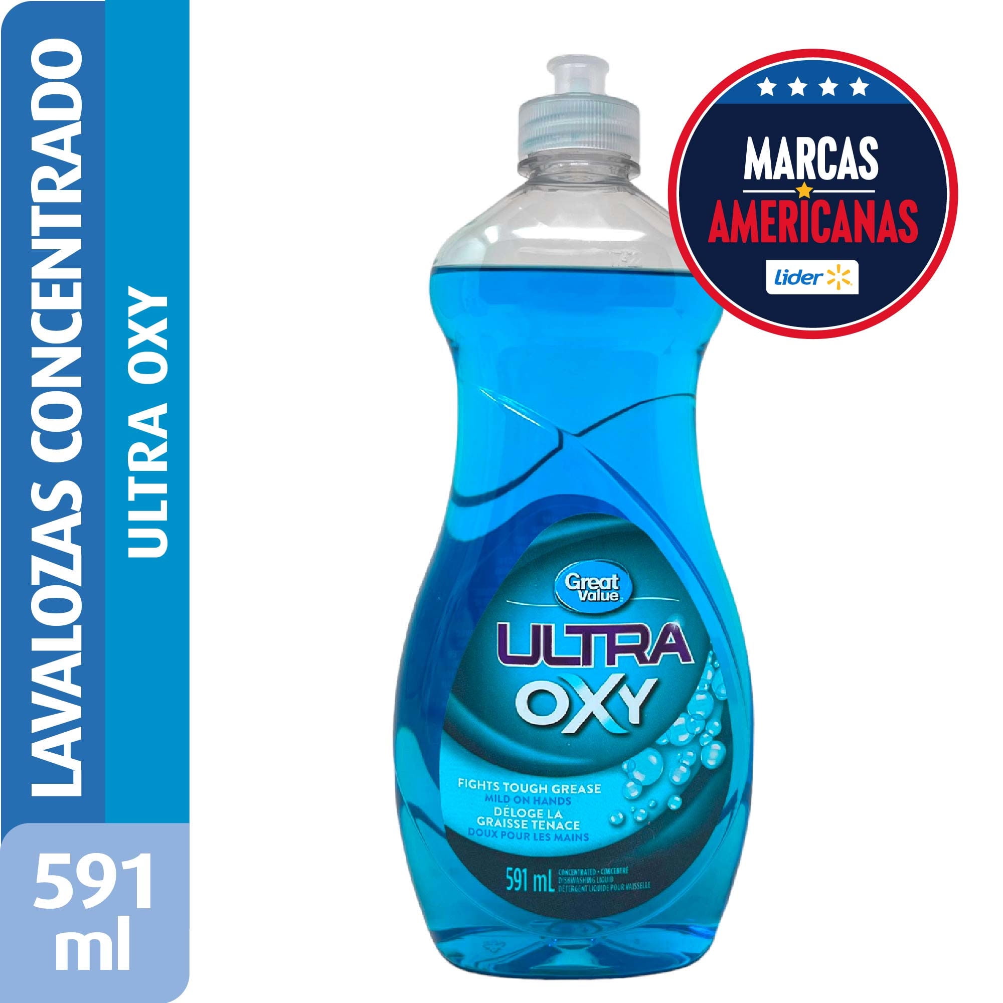 Lavalozas Concentrado Ultra Oxy Botella 591 ml Great Value