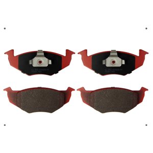 Ital Brakes Pm - Set Pastillas Frenos Delanteras Para Volkswagen Saveiro Iii 2011 2012