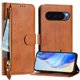 thumbnail image 2 of Funda Billetera Cremallera para Google Pixel 10 Pro 5G con Porta Tarjetas, Soporte y Correa Marrón, 2 of 5