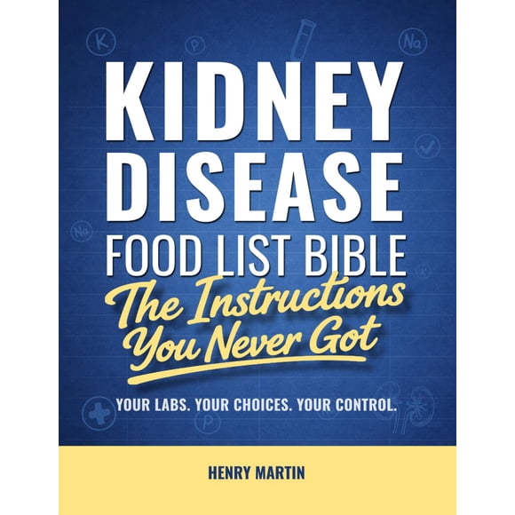 Guía de lista de alimentos para la enfermedad renal, libro de publicación independiente