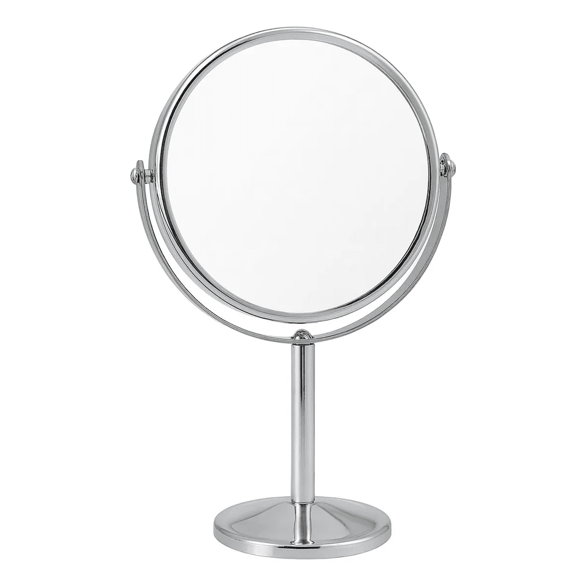 Genérica - Mini Espejo Maquillaje Tocador Doble Cara Con Aumento