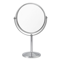 Genérica - Mini Espejo Maquillaje Tocador Doble Cara Con Aumento