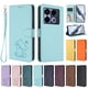 thumbnail image 3 of Funda Volteable con Diseño de Gato para Infinix Note 40 Pro Plus 5G, Verde Claro, 3 of 6
