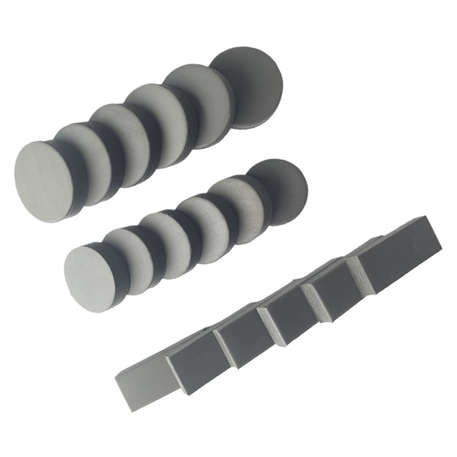 Magideal - 18X Alfombrilla Para Sellos, Almohadilla De Tinta Sensible A La Foto, Repuesto, Material Profesional Diy, Almohadilla De Sellado, Cojín Para Sello De