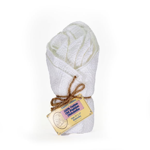 Paños de Cocina Country Cottons 28 cm 4 Unidades Colores Mixtos