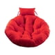 thumbnail image 3 of Cojín Para Silla Colgante, Cojín Redondo Para Asiento, Almohada Para Sala De Estar, Jardín, Patio, Color Rojo, 3 of 5