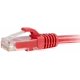 thumbnail image 1 of Cable de red C2G Cat6 3 m rojo sin enganche UTP, 1 of 4