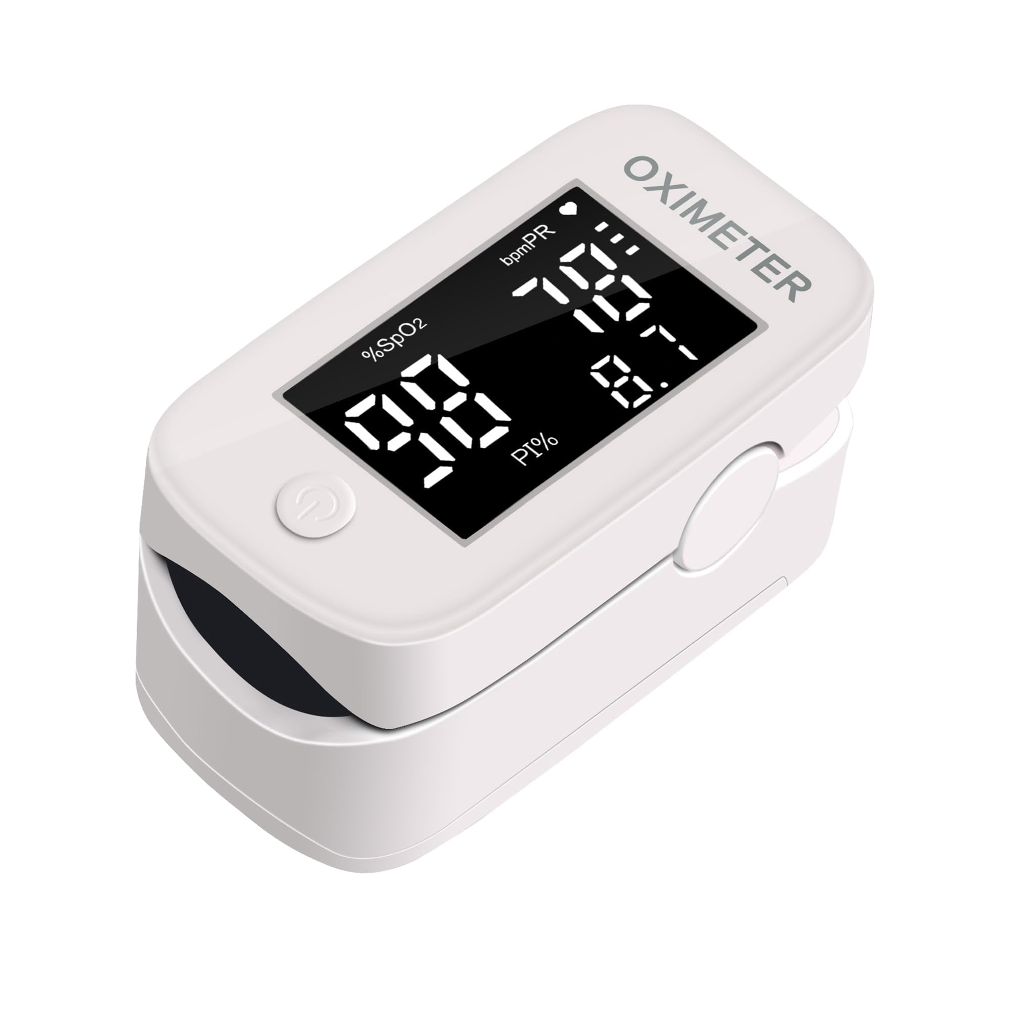 Oxímetro De Pulso Mekaaoo Monitor Led De 1.5" Para Dedo