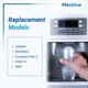 thumbnail image 4 of Reemplazo del filtro de agua para refrigerador Maxblue EDR3RXD1, 4 of 9