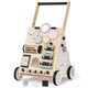 thumbnail image 1 of Caminador de Bebé de Madera HUZU 50‑60 cm con Actividad Montessori, 1 of 7