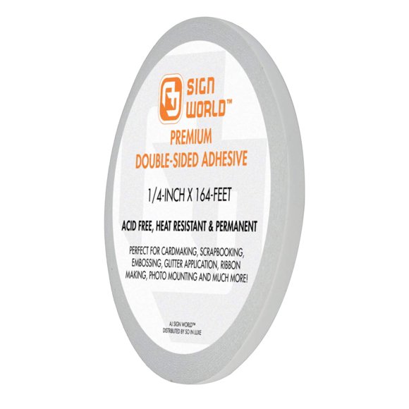 Cinta de Doble Cara AJ Sign World 0,6 cm 55 yd