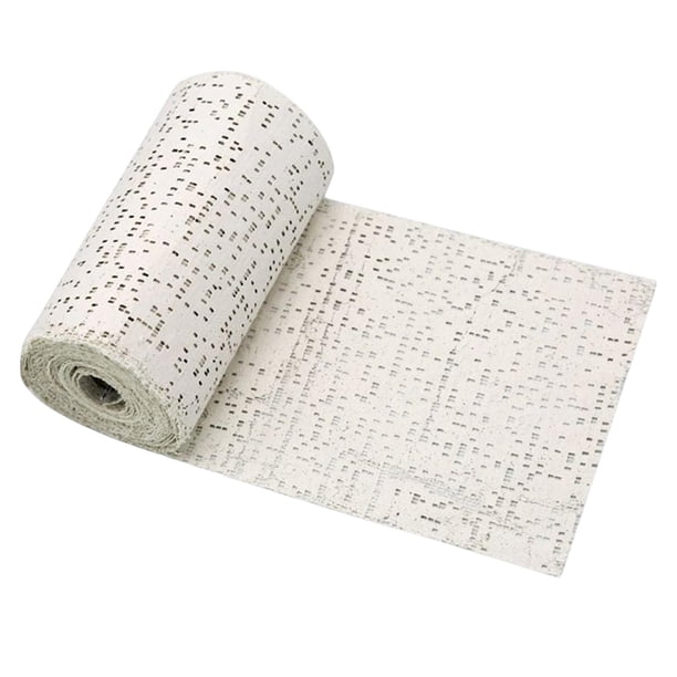 Práctico paño de yeso, accesorios, tiras transpirables, de envoltura protectora de algodón para manualidades de paisaje, yesos corporales de , cinta de yeso, 10 CM x 2,7 m 10 CM x 27 m