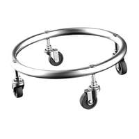 Ioensy - Base Del Cilindro De Gas Soporte Del Tanque De Gas Soporte Del Tanque De Gas Para Cocina Al Aire Libre Plata Sin Freno 30 Cm