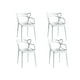 thumbnail image 1 of Pack 4 Sillas comedor y terraza Master polipropileno - Blanco, 1 of 4