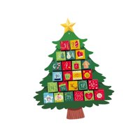 Bothyi - Calendario De Adviento De 24 Días Para Árbol De Navidad, Ideal Para Rellenar Y Decorar El Hogar.