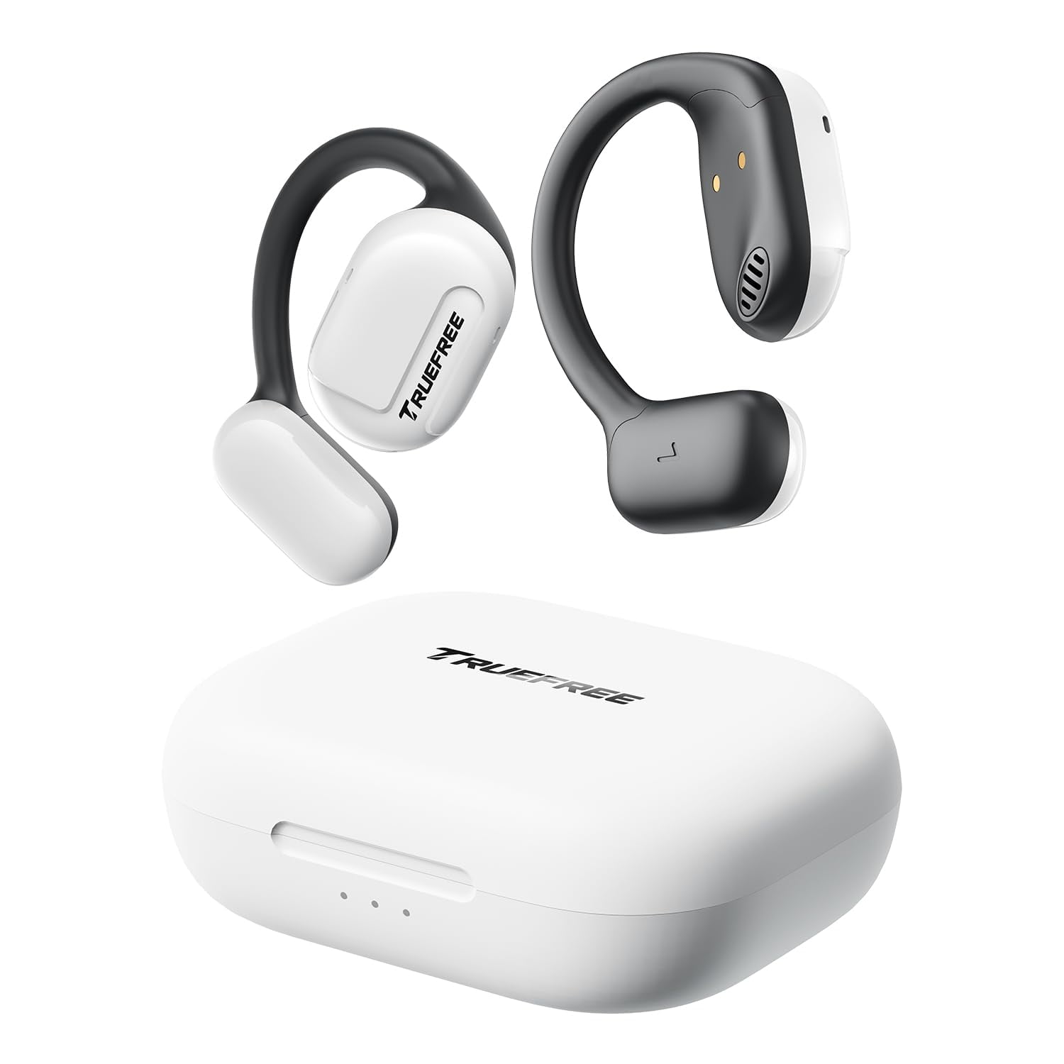 Auriculares Open Ear Truefree O1 Bluetooth 5.3 Inalámbricos Blancos