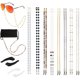 thumbnail image 1 of Cadenas para lentes Damanse, 8 piezas con cuentas, 1 of 3