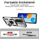 thumbnail image 3 of Estuche GANGXUN para Xiaomi Redmi Note 11 4G, soporte giratorio 360°, estilo mecánico y magnético, 3 of 5
