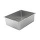 thumbnail image 2 of Caja De Arena De Acero Inoxidable Bandeja De Arena Portátil Para Gatos Inodoro Para Gatos Caja De Arena Para Gatos 36 Cm X 27 Cm X 15 Cm, 2 of 5