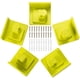 thumbnail image 1 of Soporte para herramientas MLYNZXJSY, paquete de 5, plástico ABS, compatible con Ryobi 18V, 1 of 8