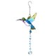 thumbnail image 5 of Rainbow Maker Crystal Prism Colgante Colgante Decoración Colibrí, 5 of 5
