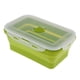 thumbnail image 5 of Plegable de silicona Lunch Box Bowl Bento Plegable Almacenamiento de Alimentos 540ML Verde, 5 of 5