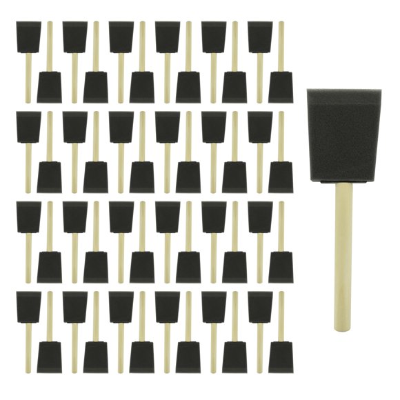 Brochas de espuma FEWANLAND 5 cm 48 piezas alta densidad