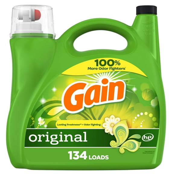 Detergente para ropa Gain Liquid Original Scent 134 cargas
