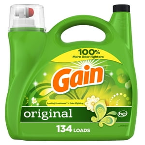 Detergente Para Ropa Gain Liquid Original Scent 134 Cargas