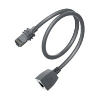 Magideal - Extensión De Cable Satelital Rectangular 8P8C Cable De Extensión De Internet 1200Mbps Reparación Ethernet Extender Adaptador Cable Ethernet Cable 100 Cm No Impermeable