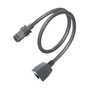 Magideal - Extensión De Cable Satelital Rectangular 8P8C Cable De Extensión De Internet 1200Mbps Reparación Ethernet Extender Adaptador Cable Ethernet Cable 100 Cm No Impermeable